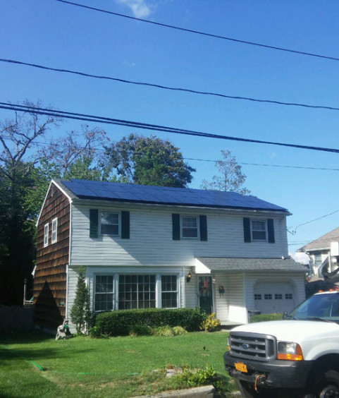 Long Island Solar Energy - Huntington Station NY Home Installation