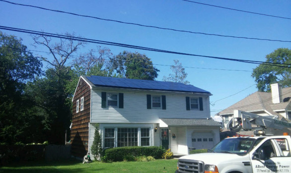 Long Island Solar Energy - Huntington Station NY Home Installation
