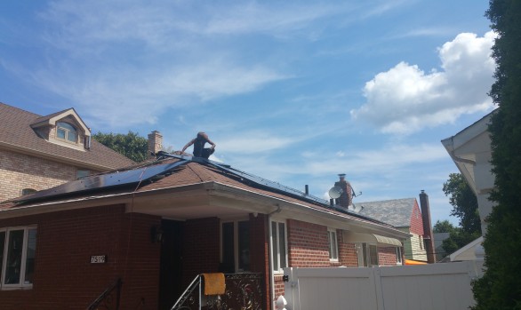 Long Island Solar Energy - Shirley NY Home Installation